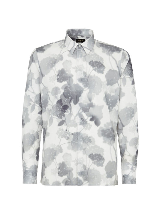 Fendi Shady Flowers Oxford Shirt