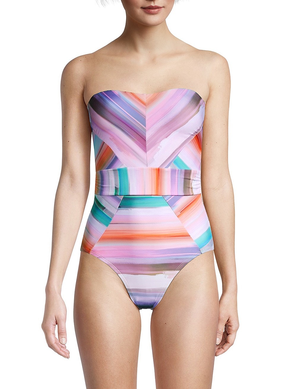 La Blanca Ocean Tides One-Piece Swimsuit