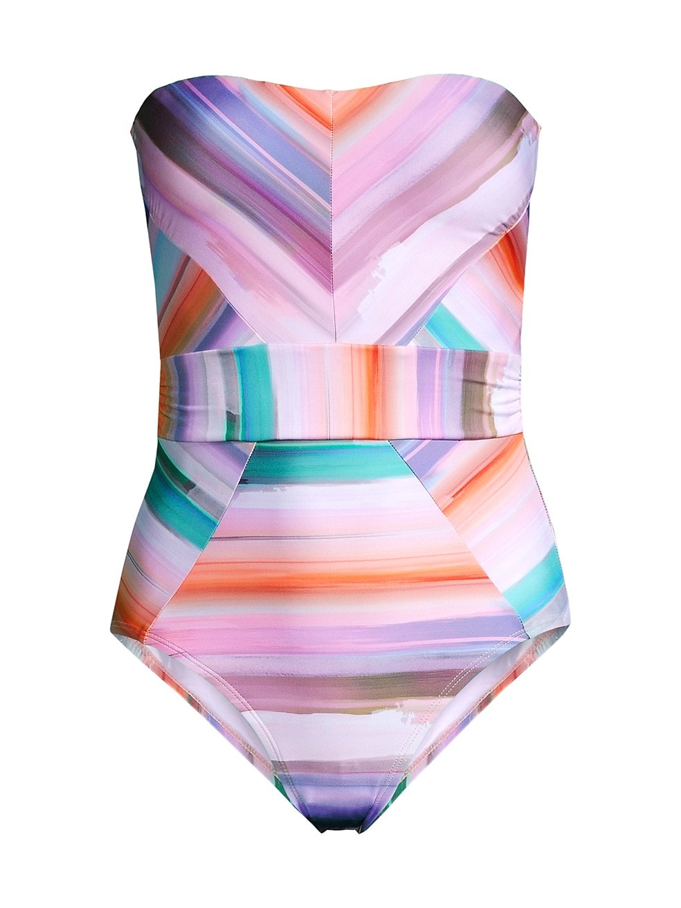 La Blanca Ocean Tides One-Piece Swimsuit