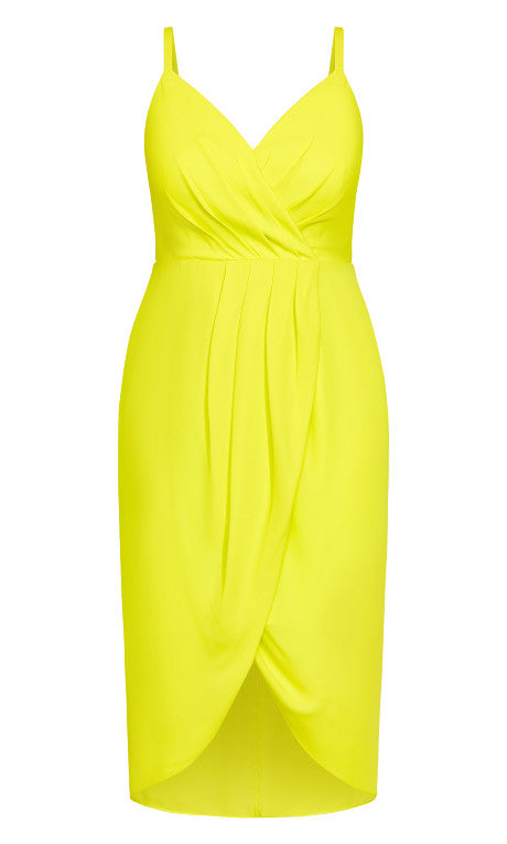 City Chic Plus Size Sassy Midi Dress