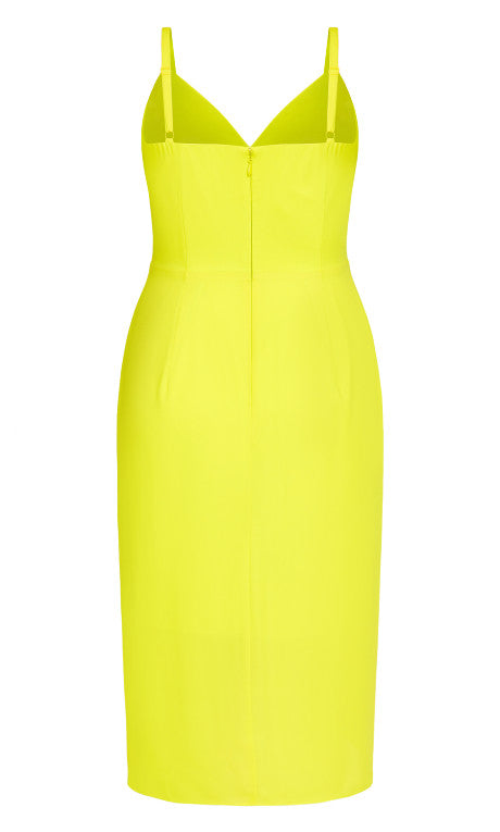 City Chic Plus Size Sassy Midi Dress