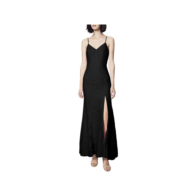 Fame and Partners Corded Evening Dress