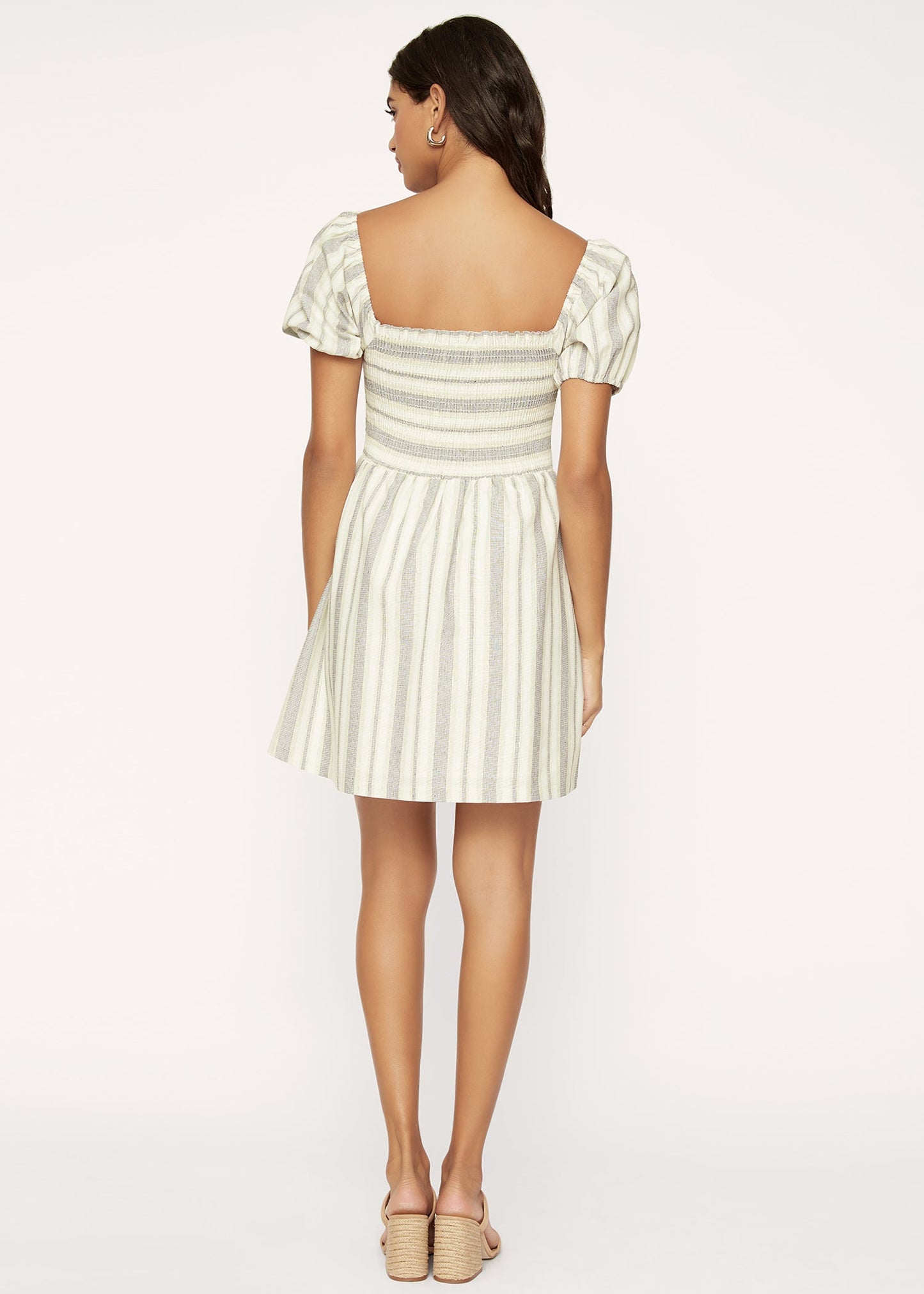 Lost + Wander Square Neck Mini Dress