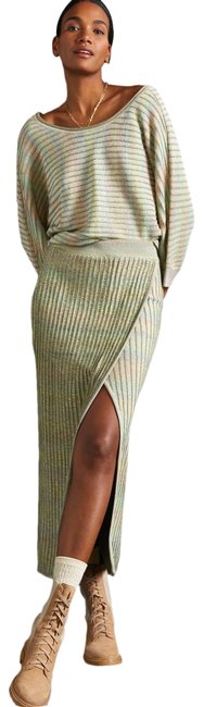 Anthropologie Knit Long Skirt