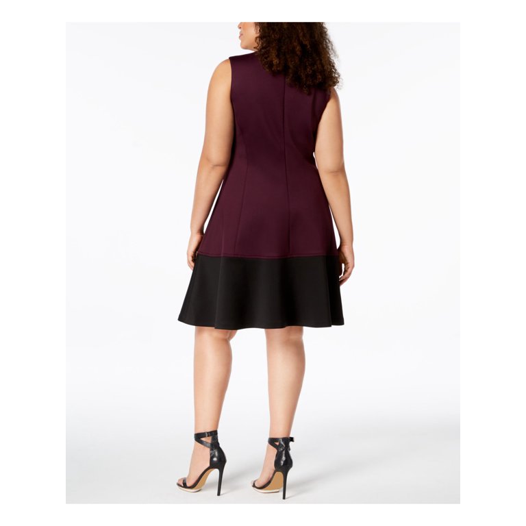 Calvin Klein Plus Size A Line Dress