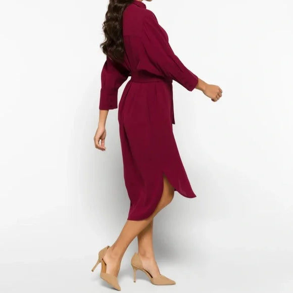 Michael Kors Belted Shirt Dress