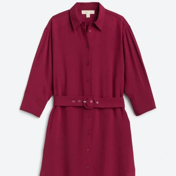Michael Kors Belted Shirt Dress