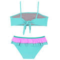 Beach Lingo Girls 2pc Ruffle Top and Bottom Swim Suit