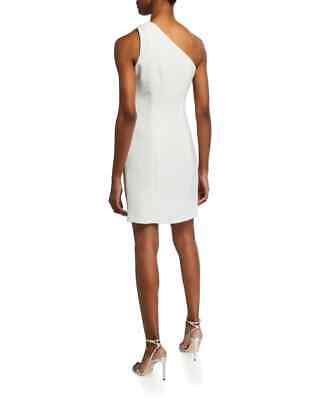 Halston One Shoulder Cocktail Dress